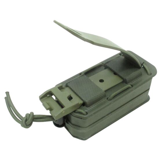 Vega Holster porta caricatore pistola doppio BUNGY line (verde)