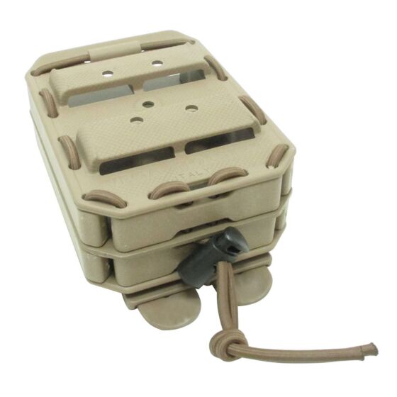 Vega Holster porta caricatore doppio BUNGY line per m16 (tan)