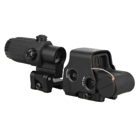 Big dragon set holo sight XPS3 + ingranditore 3x con anello ribaltabile