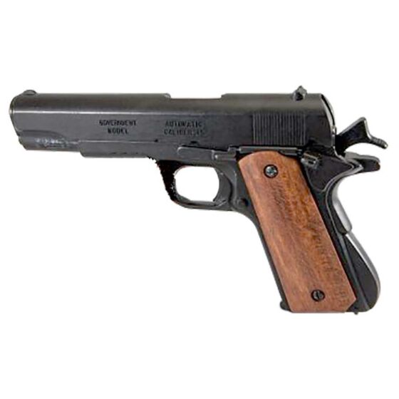 Denix pistola da collezione M1911 Grip legno (caricatore non amovibile)
