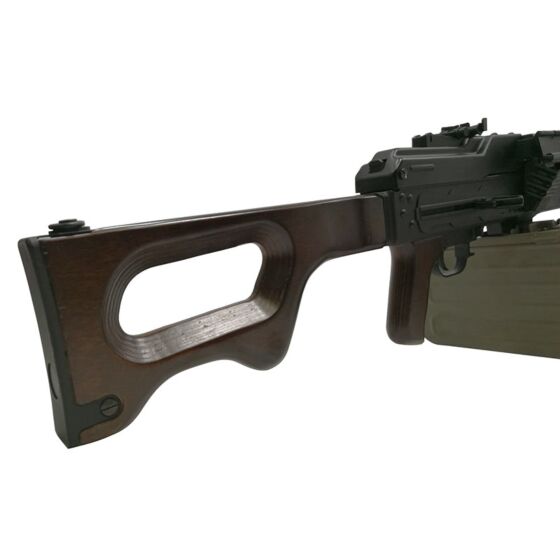 A&K PK full metal/wood electric light machine gun