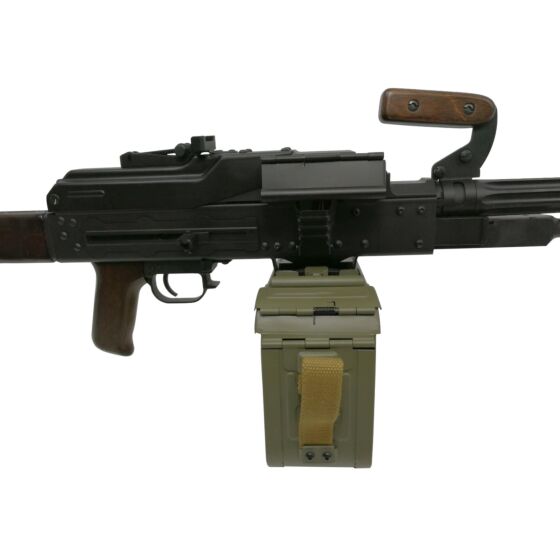 A&K PK full metal/wood electric light machine gun