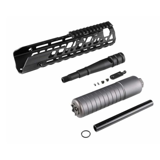 Airsoft Artisan Astina rail SUR300 handguard set 10 pollici per fucile elettrico SIG MCX (nera)