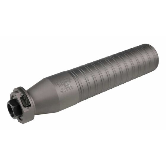 Airsoft Artisan silenziatore 762Ti MCX style con spegnifiamma 3 punte (nero) 