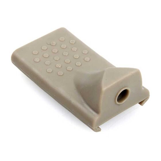 TMC finger rest in polimeri per astine ras (dark earth)