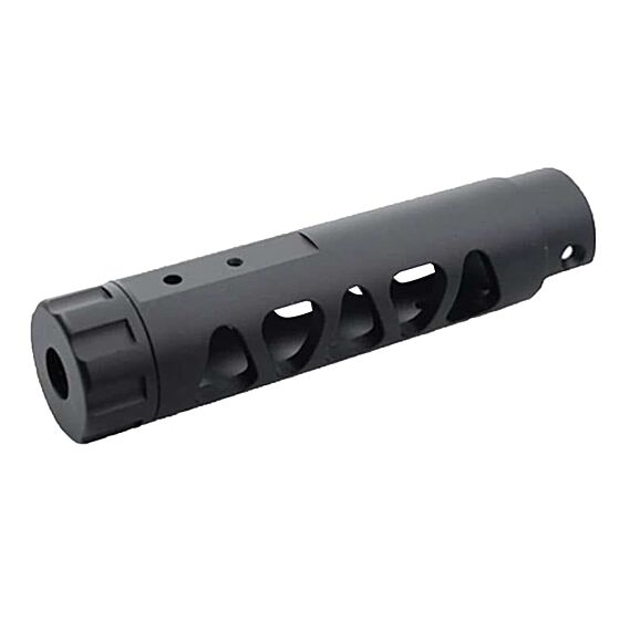 5KU Canna in alluminio TIPO-D per pistola a gas AAP01 (nero)