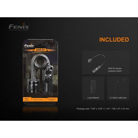 Fenix elastic remoto switch for fenix flashlights (aer-05)