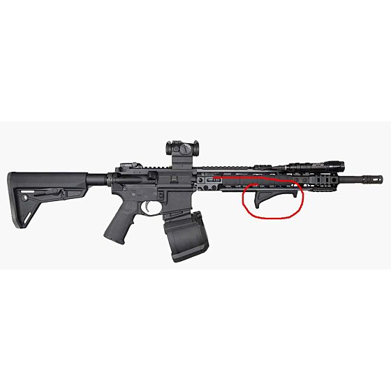 Magpul Ind. grip AFG per frontali M-LOK (nera)