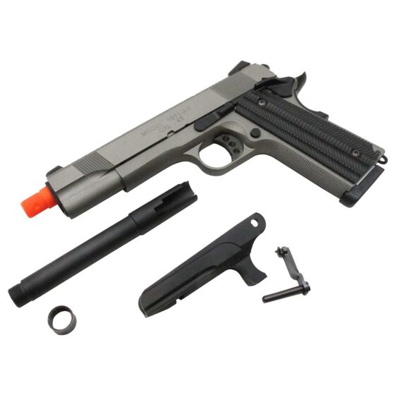 Angry Gun pistola a gas 1911 stainless silver (deluxe version)