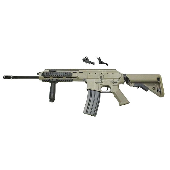 Nuprol fucile elettrico delta AK21 full metal (tan)