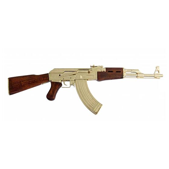 Denix fucile da collezione AK47 Dorato