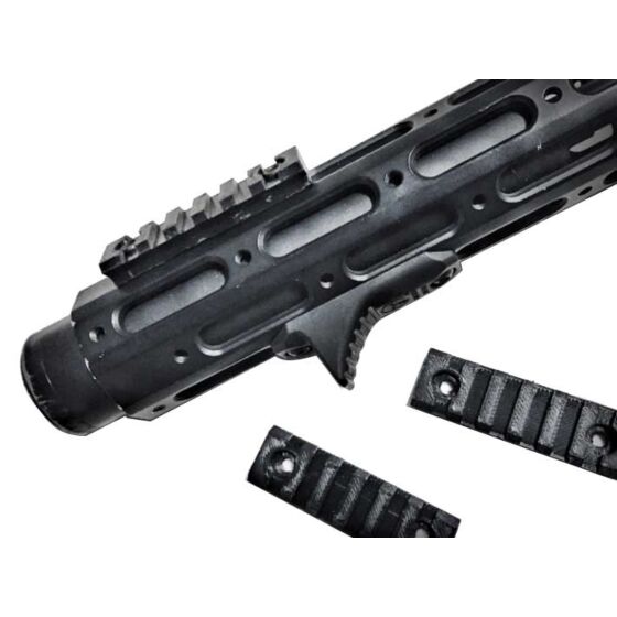 Ares set slitte da 2.5 pollici per astine amoeba (nere)