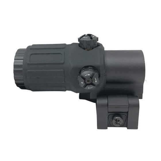 Aimo G33 magnifier 3x scope with flip up design (black)