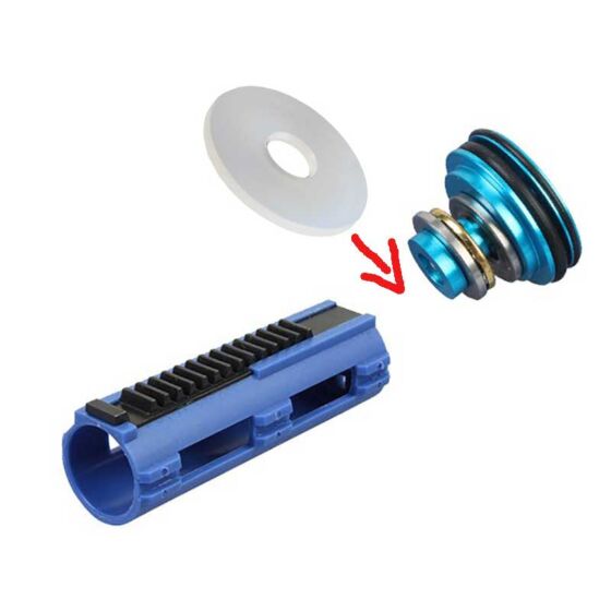 FPS kit spessori 0.5mm per angolo di aggancio pistone (3 pezzi)