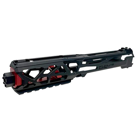 CTM Kit corpo superiore FUKU-2 SKELETON per pistola a gas AAP01 (nero-rosso/lungo)