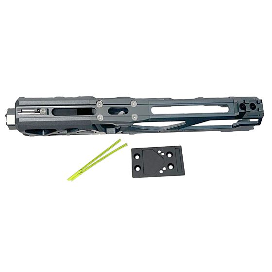 CTM Kit corpo superiore FUKU-2 SKELETON per pistola a gas AAP01 (grigio-nero/lungo)