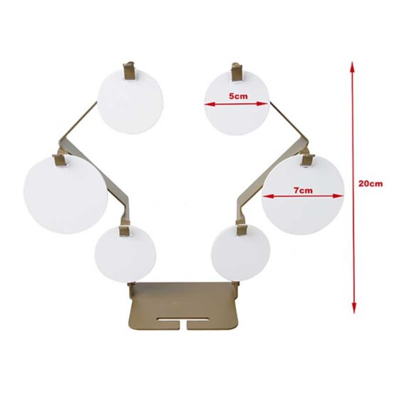 TMC FYT Outdoor STAR plate hanger target set