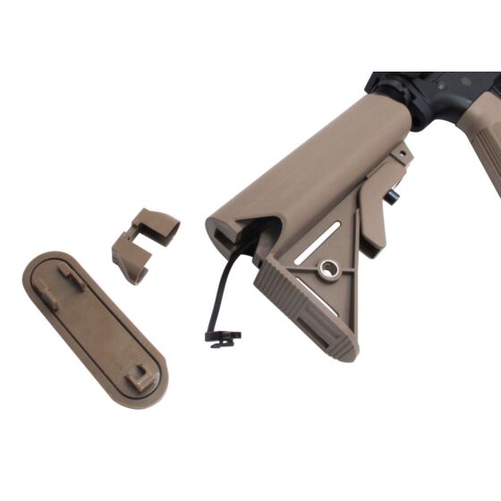 Bolt airsoft B4 MK18 MOD1 blow back electric gun (tan)