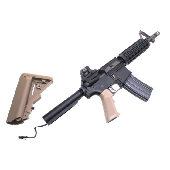 Bolt airsoft B4 sopmod shorty blow back electric gun (tan)