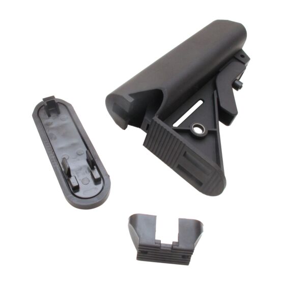 Bolt airsoft Crane stock for m4 electric gun (black)