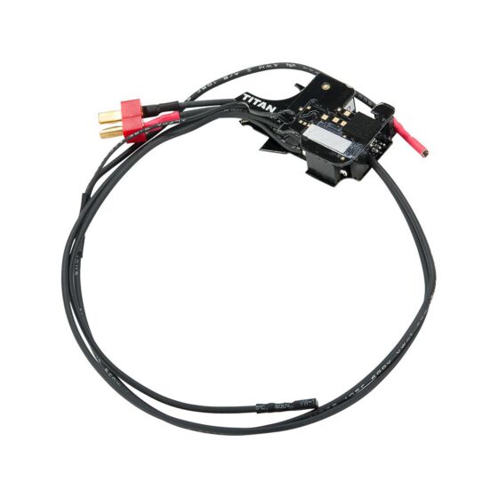 GATE TITAN contatto gearbox completo con circuito mosfet BASIC MODULE per fucili elettrici ver.II (cavi anteriori)