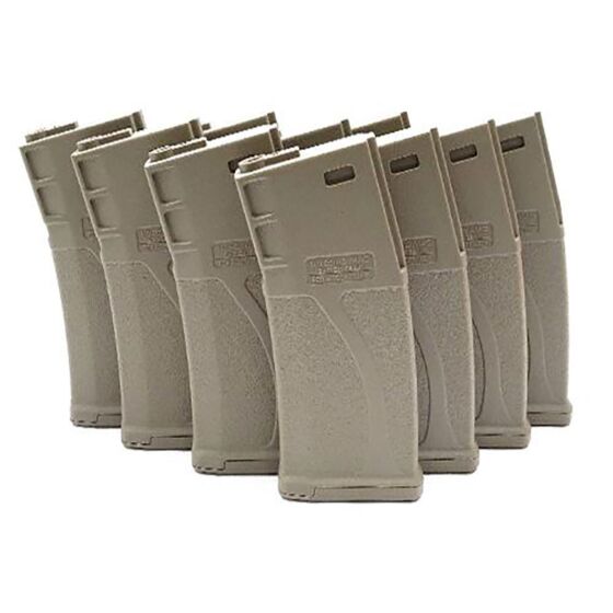 BLUEBOX scatola caricatori 140 colpi per fucile elettrico M4 (tan)