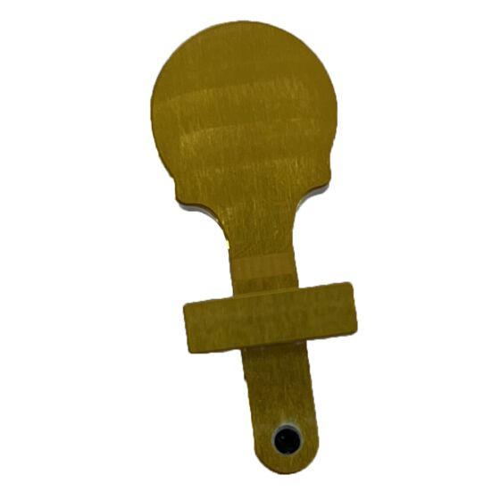 GATE CNC aluminium bolt stop for m4 electric gun (Yellow)