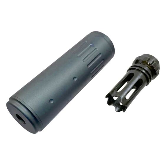 Big Dragon AAC style cqb qd silencer with phantom hider (Black)