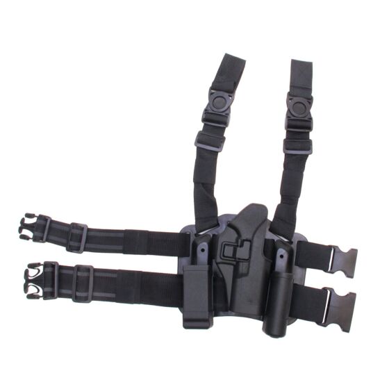 Big dragon cqb holster set gen.III per pistola glock (nero)