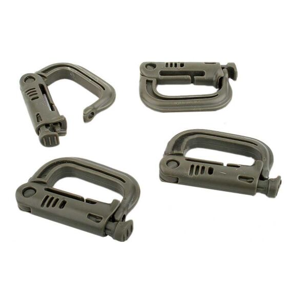 Big Dragon grimlock style carabiner ring kit green (4 pcs)