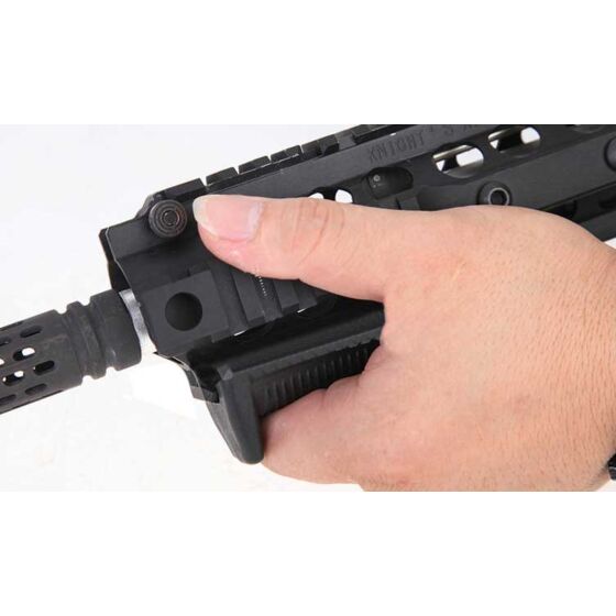Big dragon STRIKE style fore grip for rilfe hand guards (black)