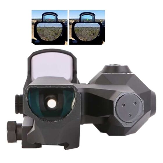 Big Dragon EVO scope + LCO style red dot COMBO (black)