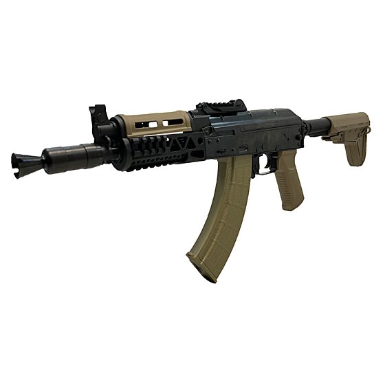 Bolt airsoft AK74 SU TACTICAL RIS recoil shock electric gun (tan)