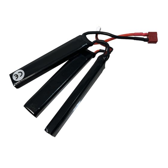 BlackRifle1 batteria lipo tripla 2200 11.1v 30c (Connettore T Deans)