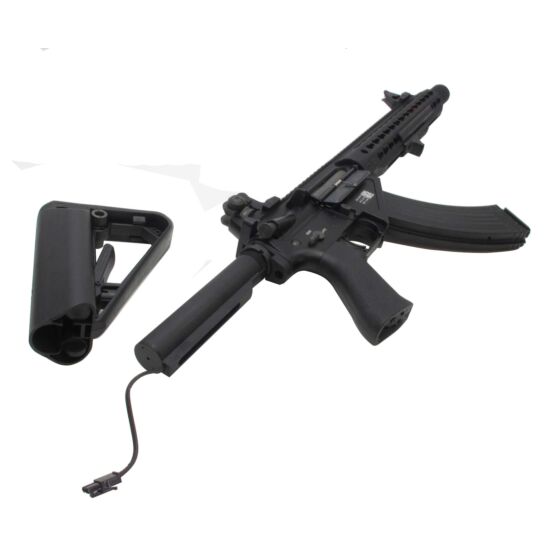 Bolt airsoft fucile elettrico Knight SR47SD Keymode electric blow back (nero)