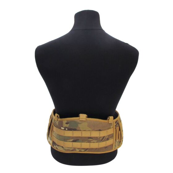 Pantac molle ballistic belt multicam