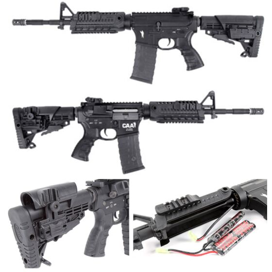 Caa fucile elettrico m4s1 carbine (nero)