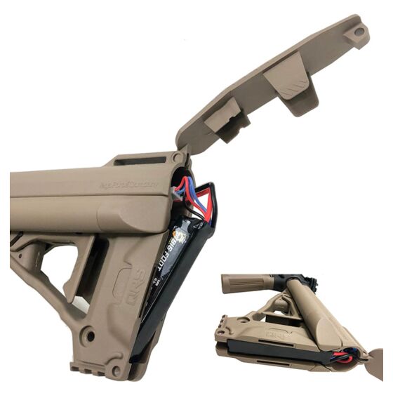 VFC QRS stock for m4 electric gun (tan)