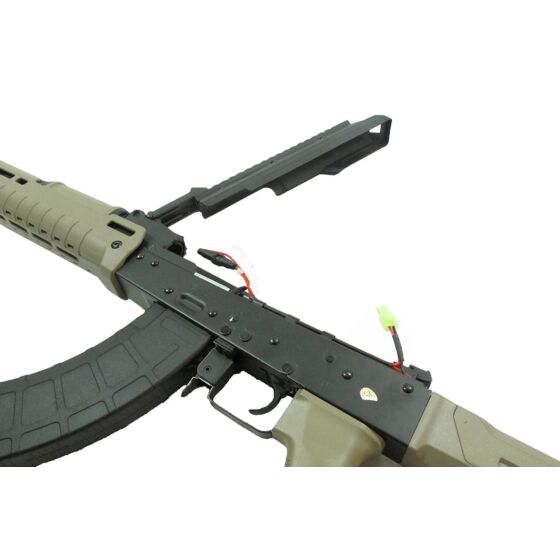 Cyma fucile elettrico ak 47 ZKM style folding (tan)