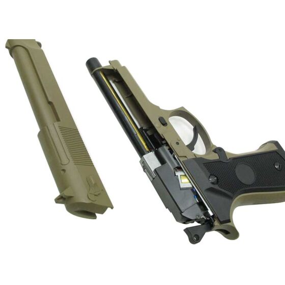 Cyma pistola elettrica m92f aep full set (tan)