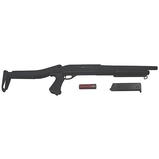 Cyma fucile a pompa M870 con calcio pieghevole (nero)