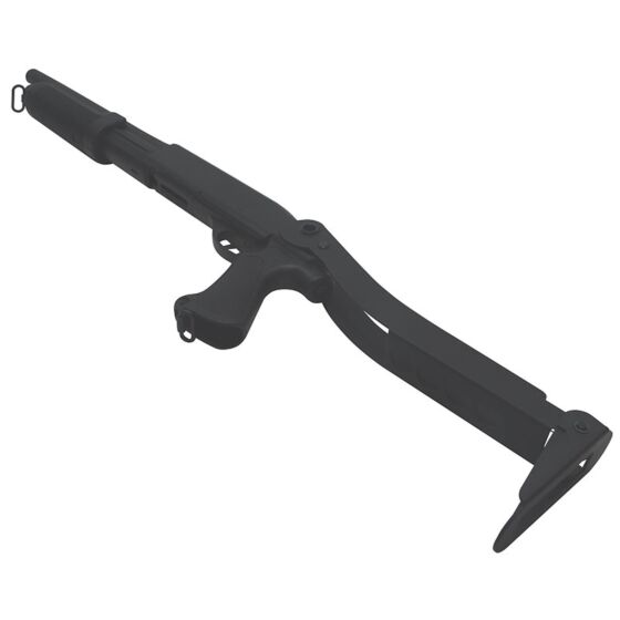 Cyma fucile a pompa M870 in metallo con calcio pieghevole (nero)