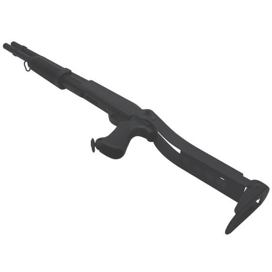 Cyma fucile a pompa M870 lungo con calcio pieghevole (nero)