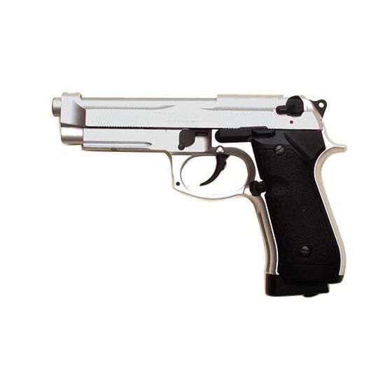 Hfc m190 metal/abs co2 pistol (inox)