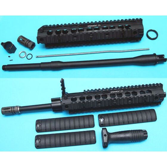 G&p KAC urx ras front set per fucile elettrico M4/M16
