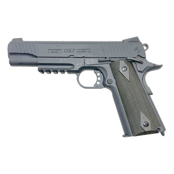 Colt M1911 RailGun co2 pistol (black)