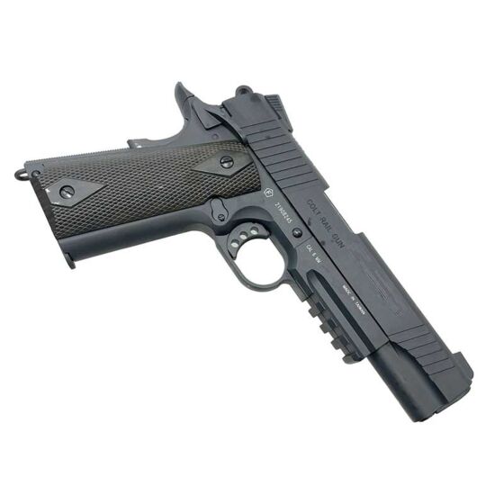 Colt M1911 RailGun co2 pistol (black)