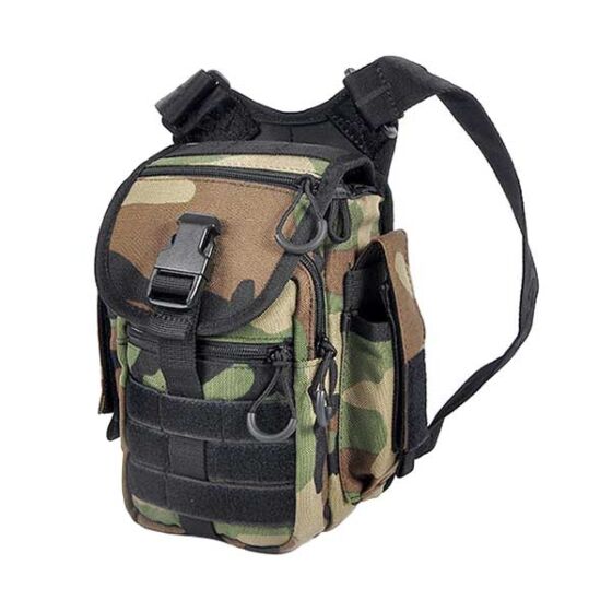 G&p utility saddle bag (woodland)