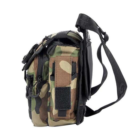 G&p utility saddle bag (woodland)