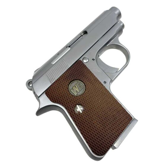 We CT25 gas blowback pistol (Chrome stainless)